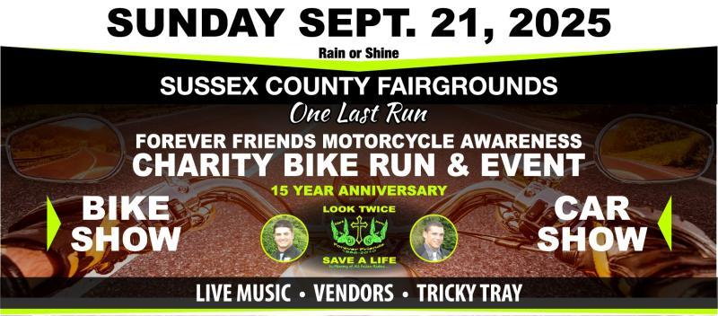 Forever Friends Motorcycle Awareness Final Charity Bike Run