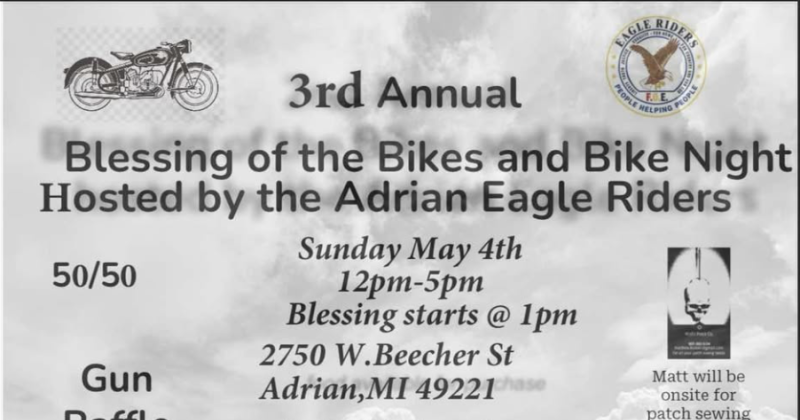 3rd Annual Blessing of the Bikes & Bike Night